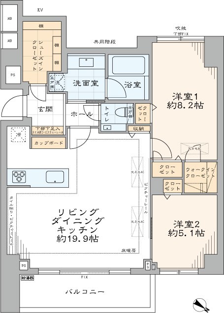 南平台ハウス 309号室