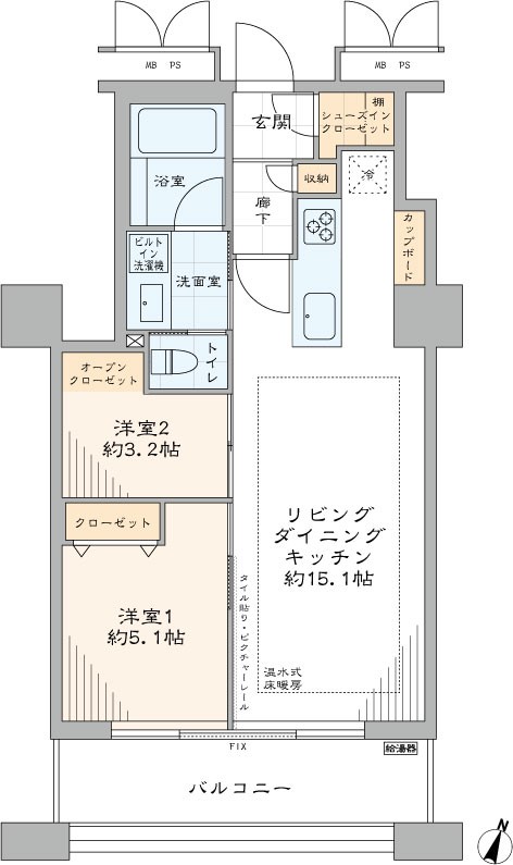 東京レジデンス 905号室