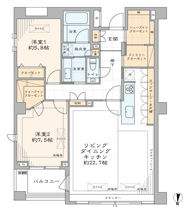 パークコート南麻布ヒルトップレジデンス 504号室