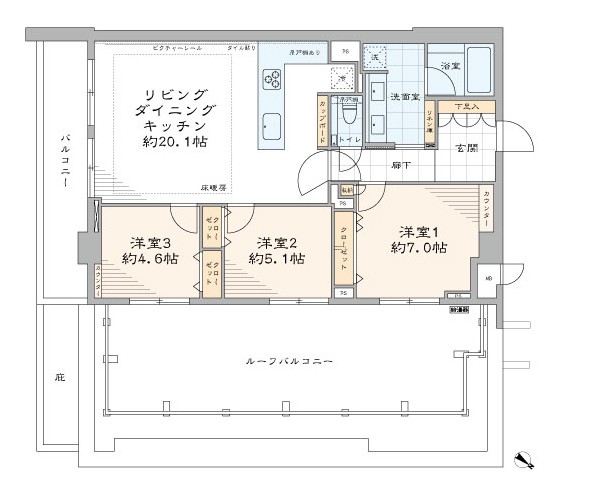 藤和シティホームズ代々木2 602号室