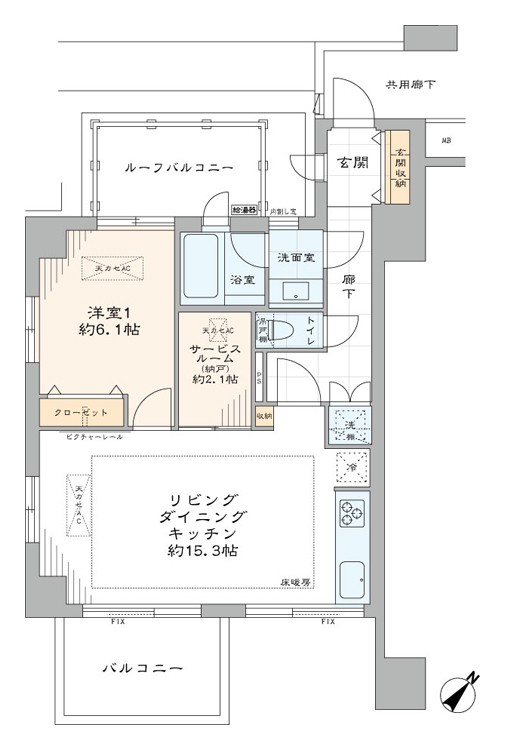 グランスイート神宮前 401号室