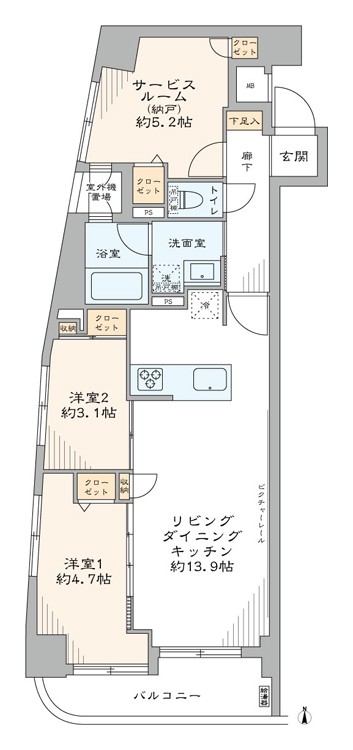 セントレー亀戸 1001号室